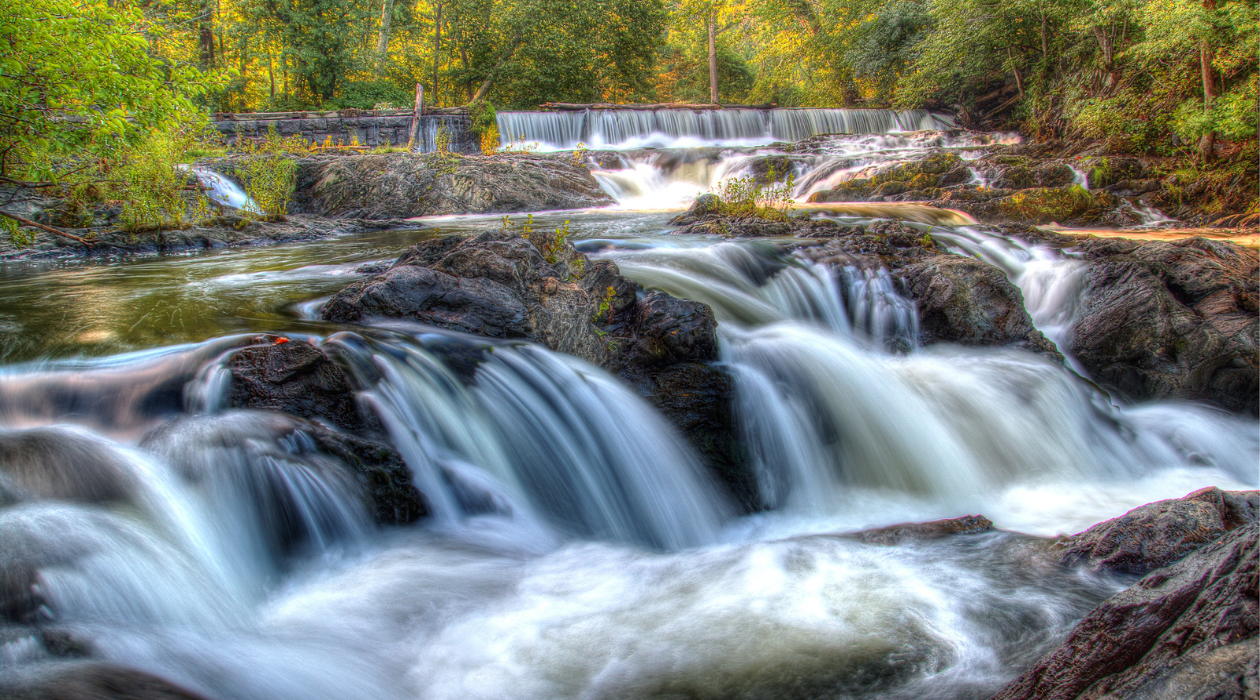 Madam Brett Park waterfall